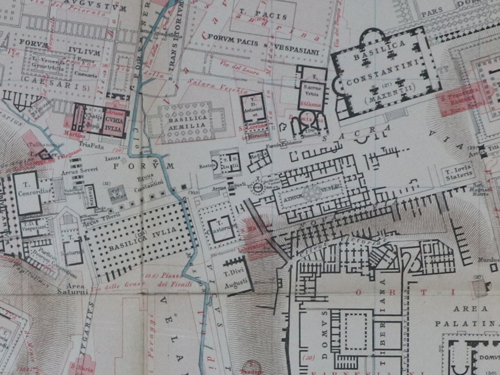 Forum Romanum interactive map